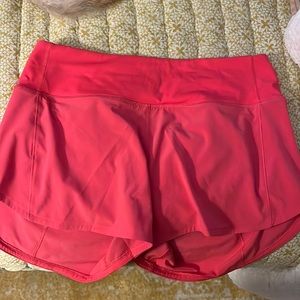 Lululemon Speed Up shorts 4inch